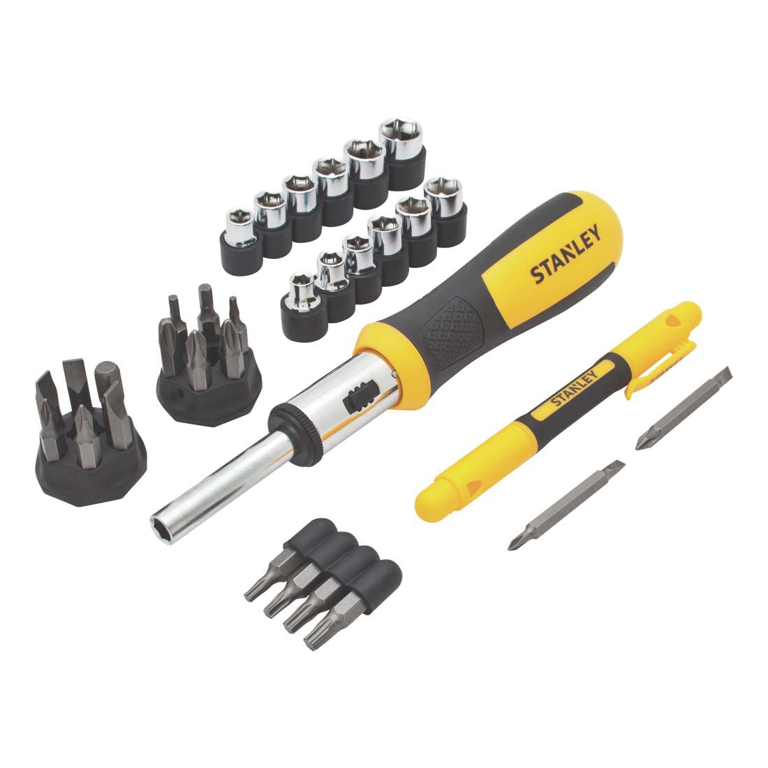 Stanley Ratchet Screwdriver Set 32pc
