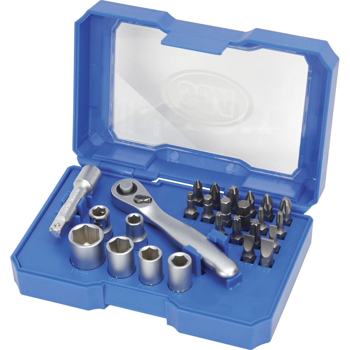 Ratchet discount bit set