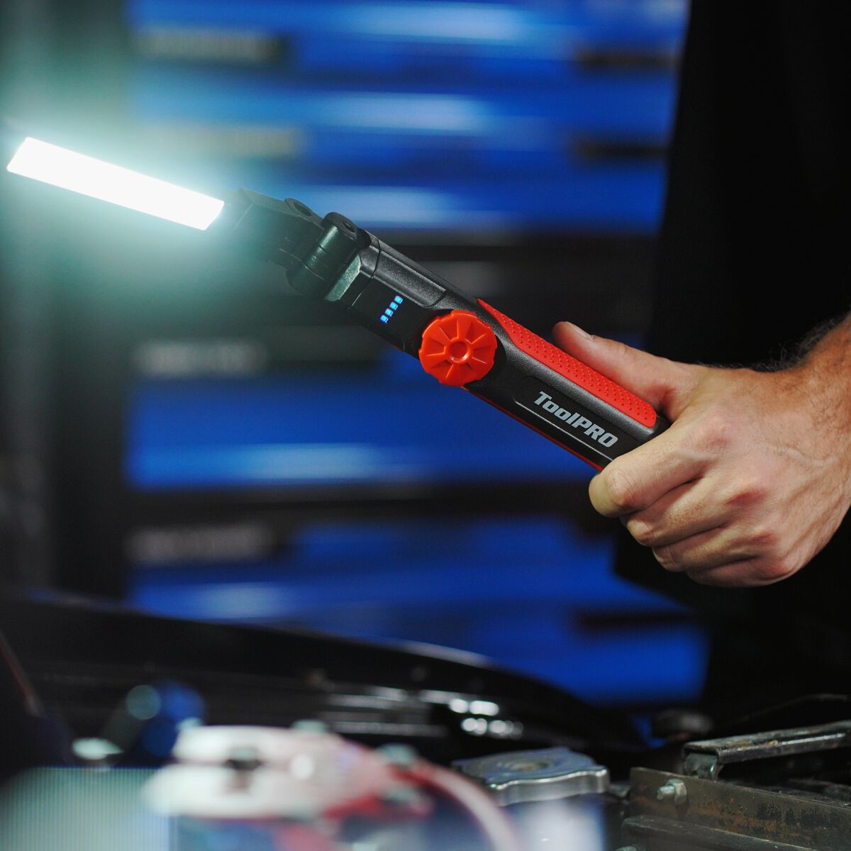 ToolPRO Folding Inspection Light With Stepless Adjustment 600 Lumens, , scaau_hi-res