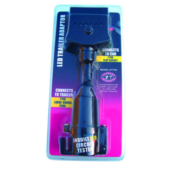 KT Cables Trailer Adaptor - Flat Socket to Large Plug, , scaau_hi-res