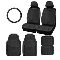 Skechers Goga Mat Seat Cover Steering Wheel Cover and Floor Mat Set, , scaau_hi-res