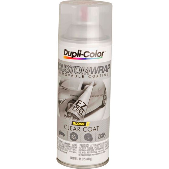 Dupli Color Aerosol Paint Custom Wrap Gloss Clearcoat 311g Super Auto - Dupli Color Vinyl And Fabric Paint Aerosol Gloss Black 311g