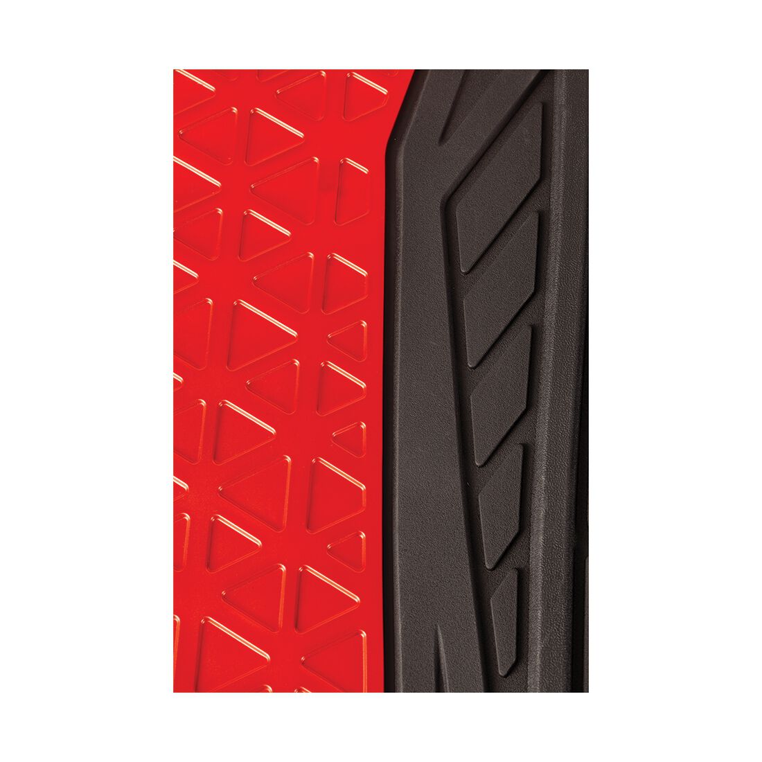 SCA Floor Mats PVC Rubber Pattern Red Set of 4, , scaau_hi-res