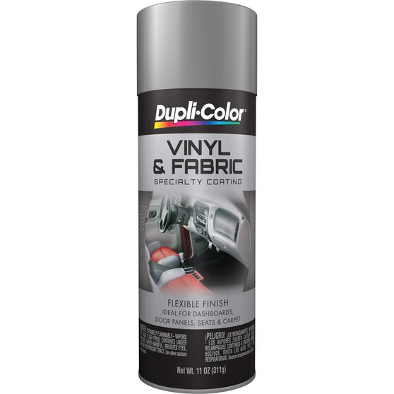 Dupli-Color Vinyl and Fabric Paint Aerosol Paint, Mid Grey - 311g