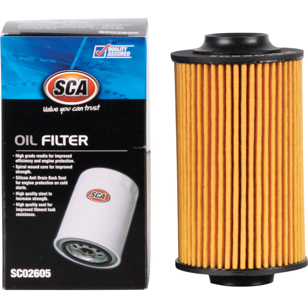 SCA Oil Filter SCO2605 (Interchangeable with R2605P) Supercheap Auto