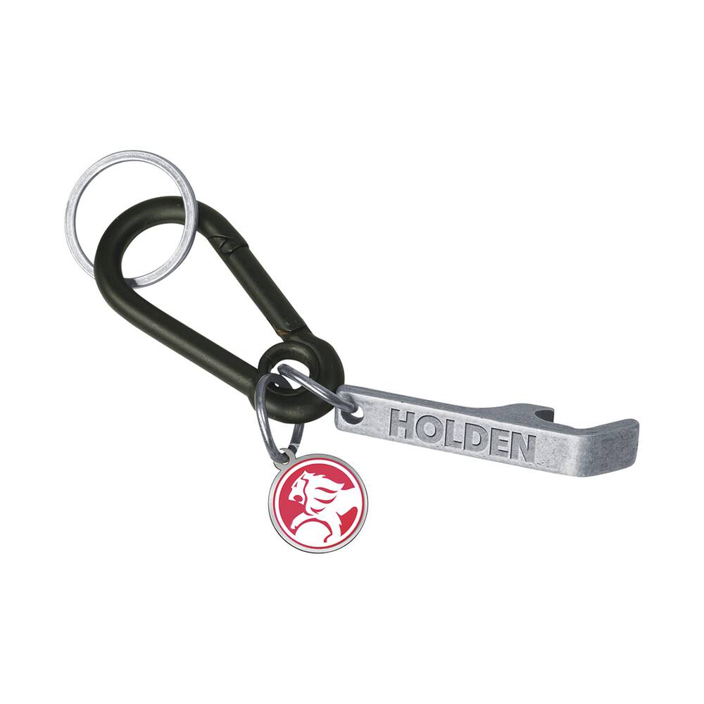 Holden Monaro GTS Keyring – Genuine Bonded Leather, Black, Made In Australia
