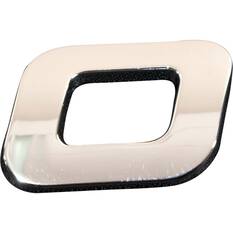 SCA 3D Chrome Badge Letter O / Number 0, , scaau_hi-res