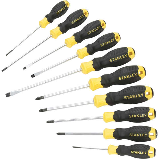 Stanley Screwdriver Set - 10 Piece, , scaau_hi-res