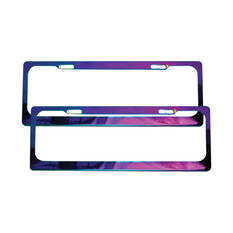 Altrex Number Plate Frame - Neochrome, 6 Figure Standard, NEO62AU, , scaau_hi-res