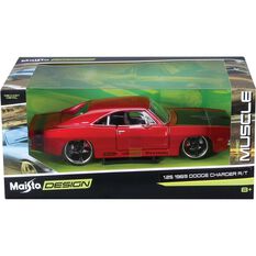 Die Cast 1969 Dodge Charger 1:24 Scale Model, , scaau_hi-res