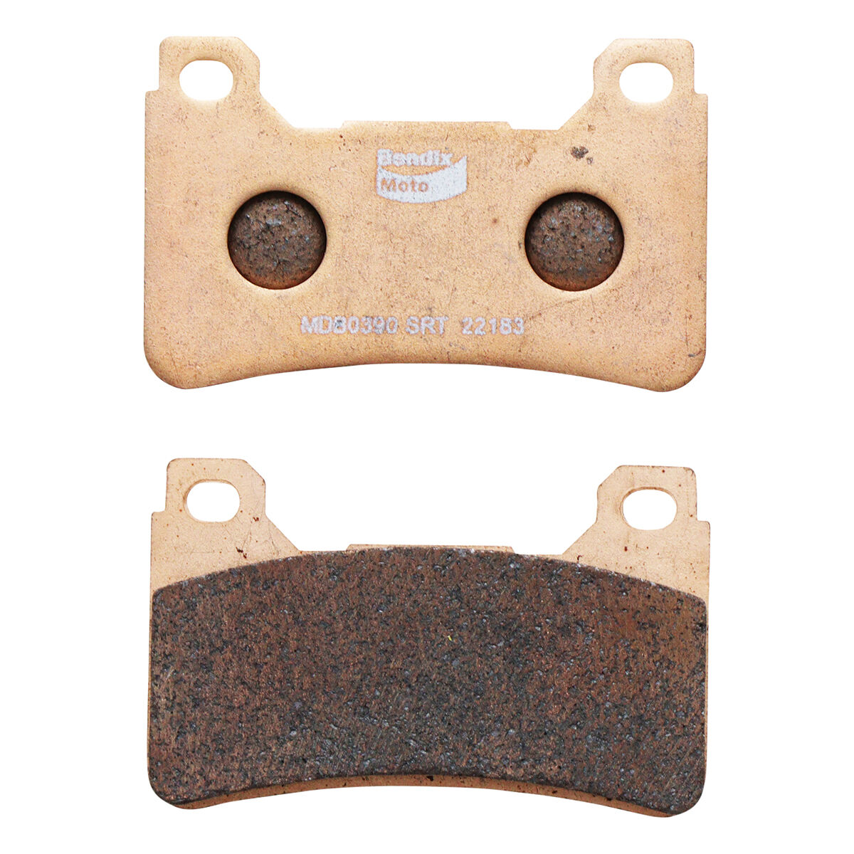 Bendix Street Road Track Motorcycle Disc Brake Pads - MDB0390-SRT, , scaau_hi-res