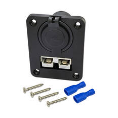 Ridge Ryder 50 Amp Connector Flush Mount w/ Dual USB, , scaau_hi-res