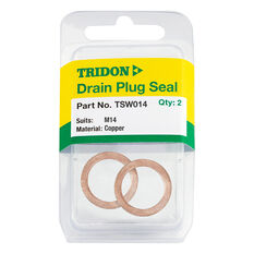 Tridon Oil Drain Plug Washer Pair TSW014, , scaau_hi-res