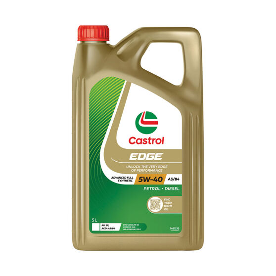 Castrol Edge Engine Oil 5W40, 5 Litre Supercheap Auto