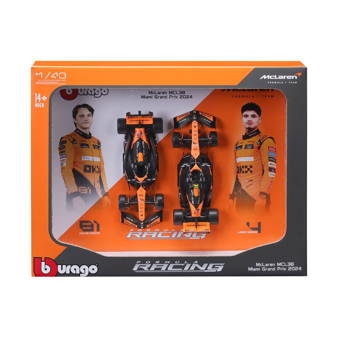 McLaren F1 1:43 Die Cast 2 Pack, , scaau_hi-res