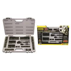 Stanley Socket Set 1/4" & 3/8" Drive Metric/SAE 69 Piece, , scaau_hi-res