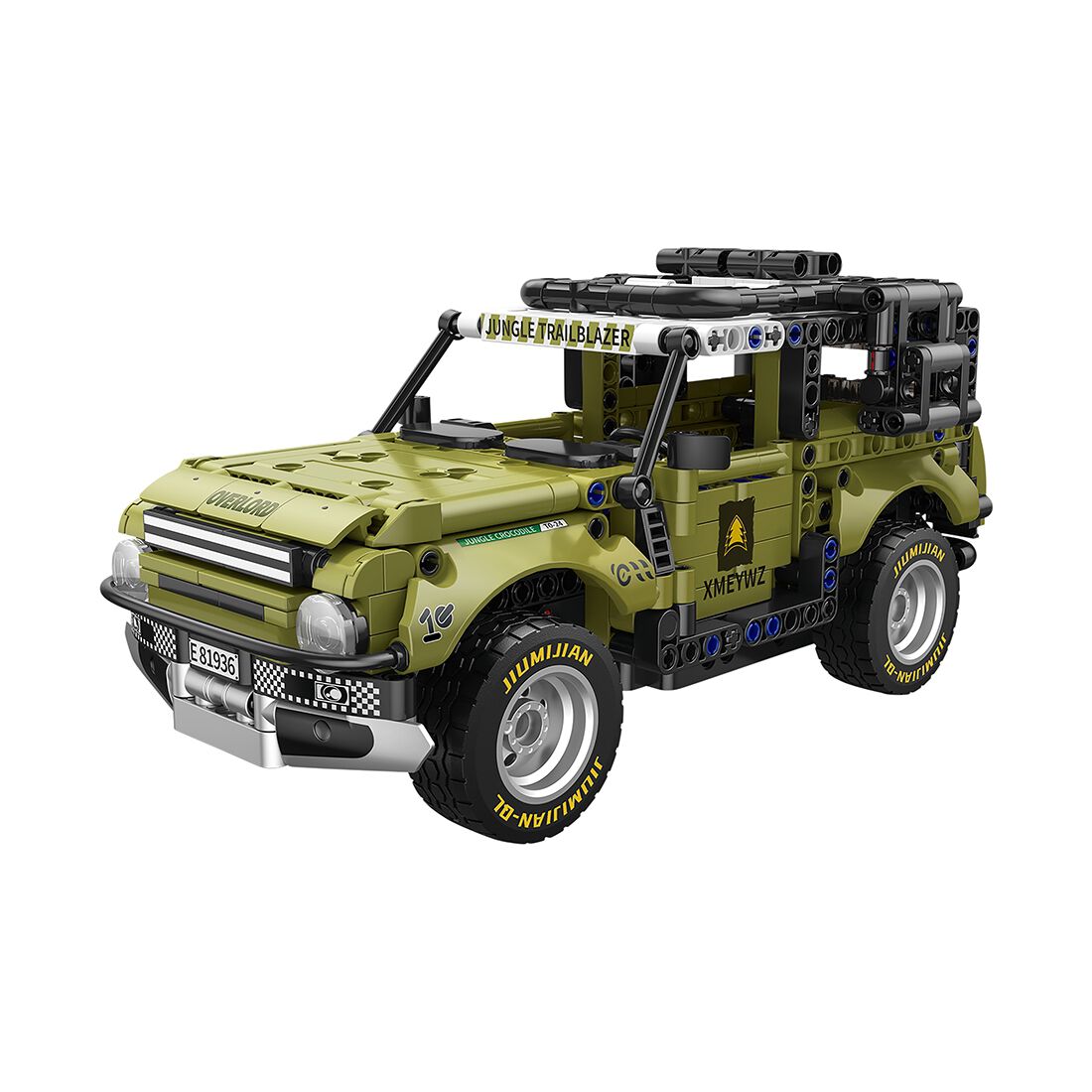 Remote Control SUV Building Bricks Set, , scaau_hi-res