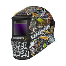 Unimig Impact Series Welding Helmet Chaos, , scaau_hi-res