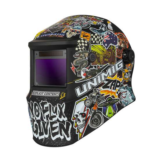 Unimig Impact Series Welding Helmet Chaos, , scaau_hi-res