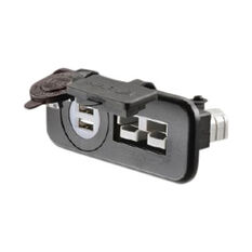 Narva 50A Connector Dual USB Socket Flush, , scaau_hi-res