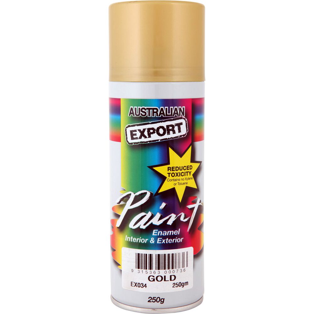 Export Enamel Paint, Gold 250g Supercheap Auto