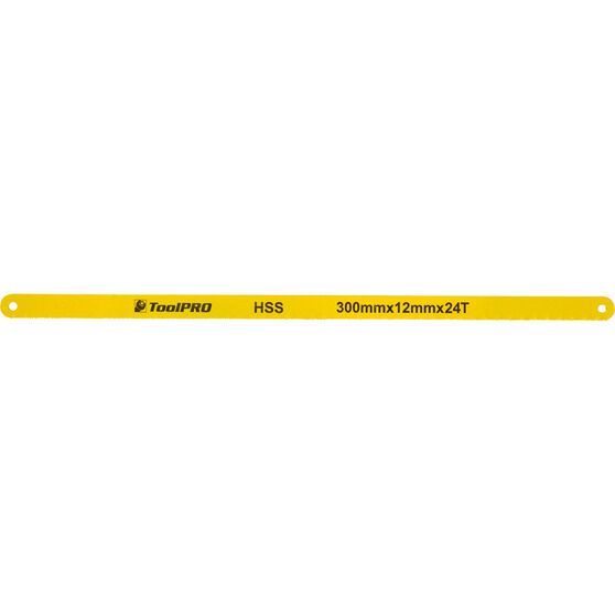 ToolPRO Hacksaw Blade - 300 x 12mm x 24T, Yellow, , scaau_hi-res