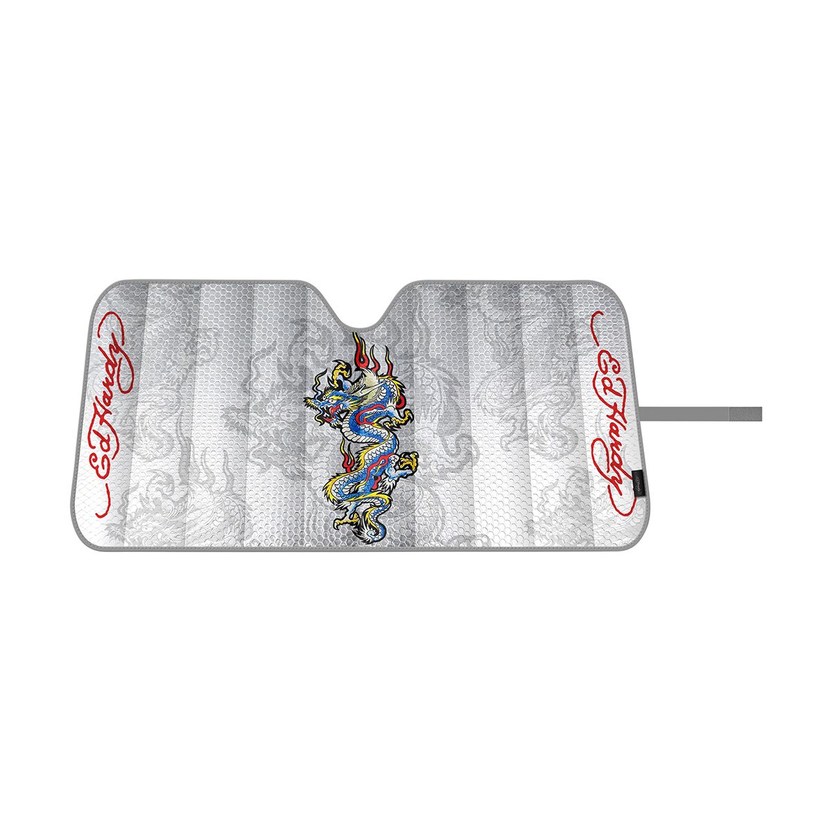 Ed Hardy Dragon Sunshade - Black 68 x 150cm, , scaau_hi-res