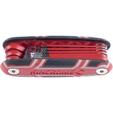 Kincrome Folding Hex Key Set 8 Piece SAE, , scaau_hi-res