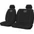CAT Poly Canvas Seat Covers Black/Grey Adjustable Headrests Size 301 Front Bucket and Bench (W/Out Cut Out) Air Bag Compatible, , scaau_hi-res