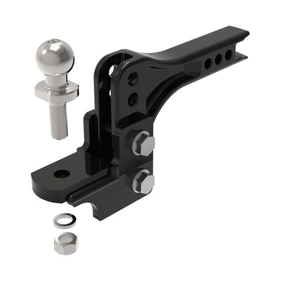 Hayman Reese Tow Ball Mount Kit Adjustable 3500kg, , scaau_hi-res
