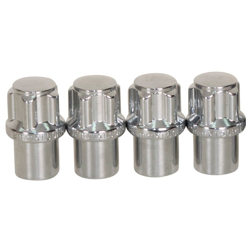 Calibre Wheel Nuts Shank Lock Chrome Mln 12mm X 1 5mm Supercheap Auto