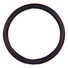 SCA Steering Wheel Cover Leather Look & Carbon Black/Red 380mm Diameter, , scaau_hi-res
