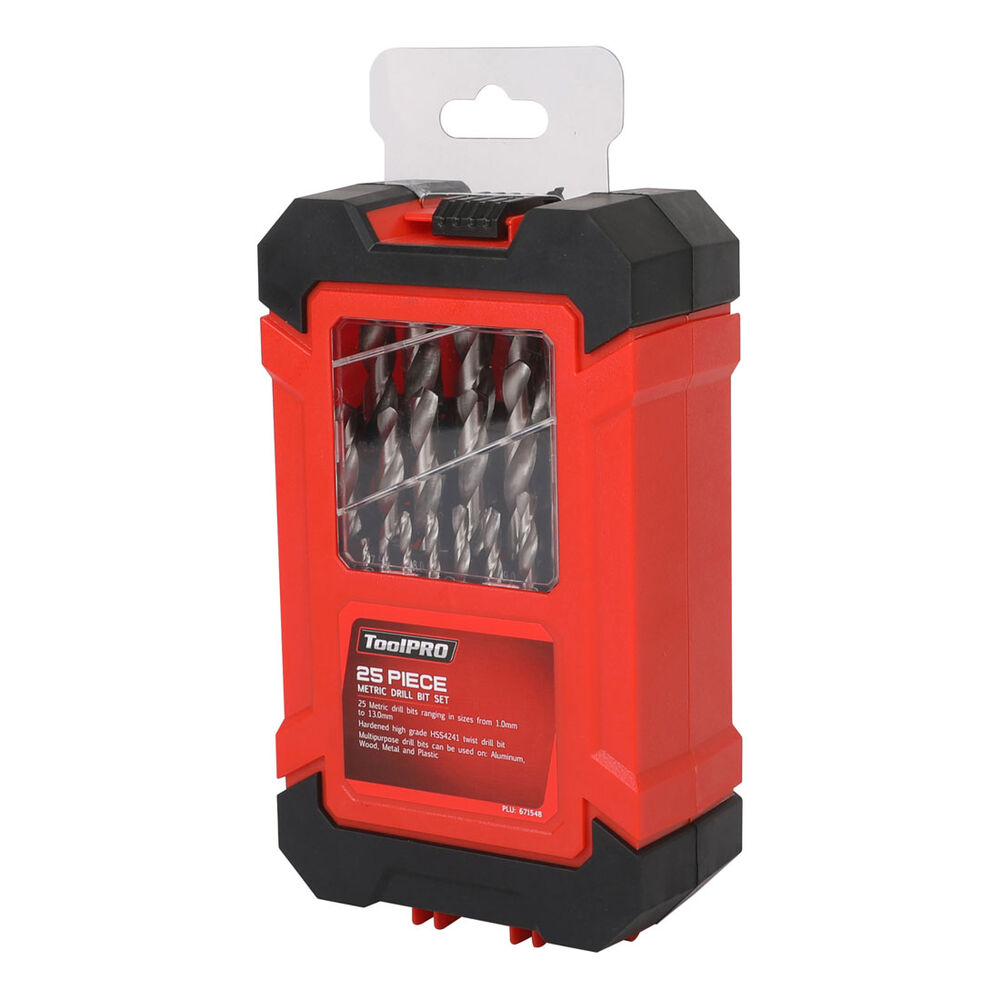 ToolPRO Drill Bit Set Metric 25 Piece Supercheap Auto