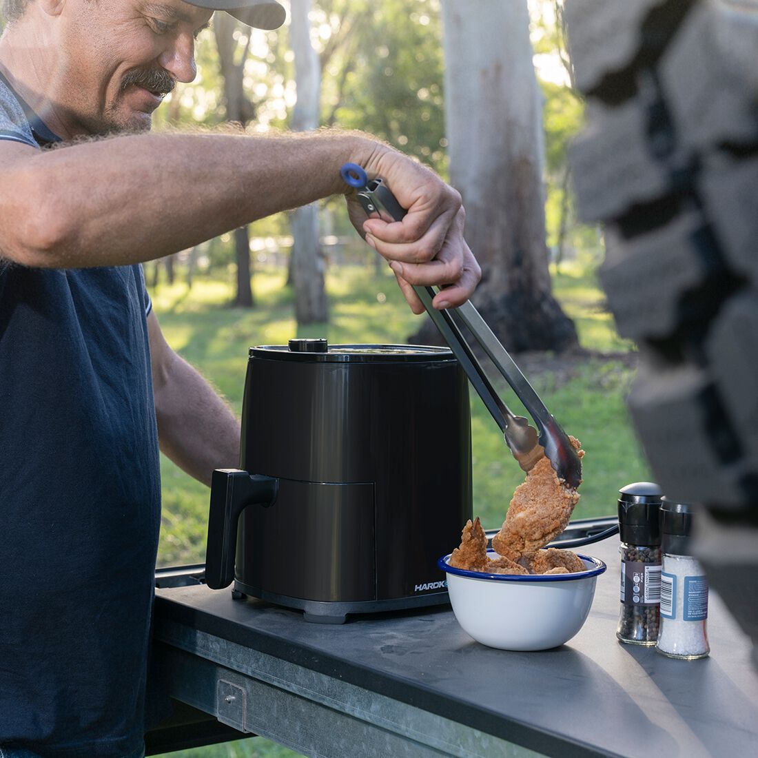 Hardkorr 12V Air Fryer 3L, , scaau_hi-res