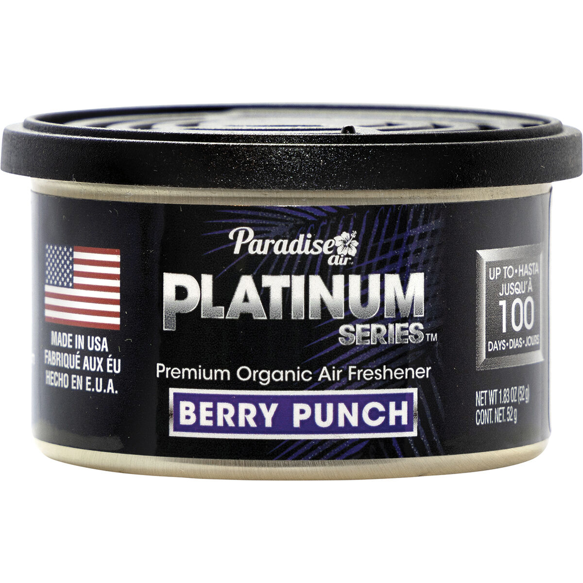 Paradise Air Platinum Air Freshener Can Berry Punch 52g, , scaau_hi-res
