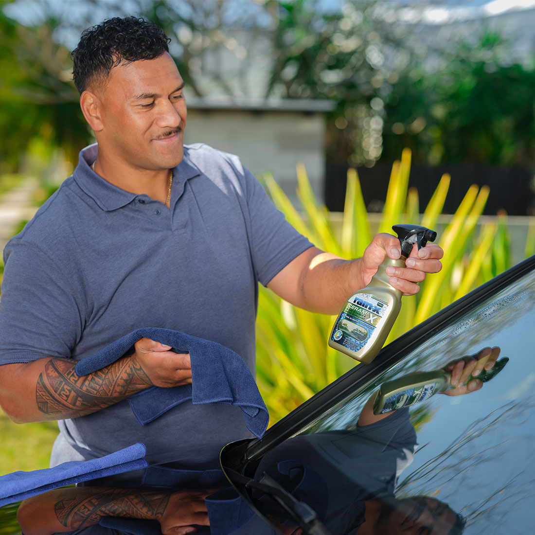 Rain-X Pro Cerami-X Glass Cleaner and Water Repellent 473mL, , scaau_hi-res