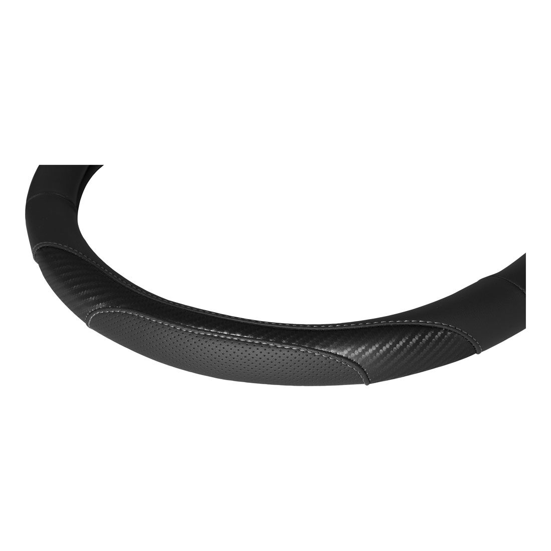 SCA Steering Wheel Cover Sports Leather Look Black, , scaau_hi-res
