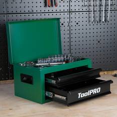 ToolPRO 15" Heavy Duty Mini Tool Chest Green, , scaau_hi-res