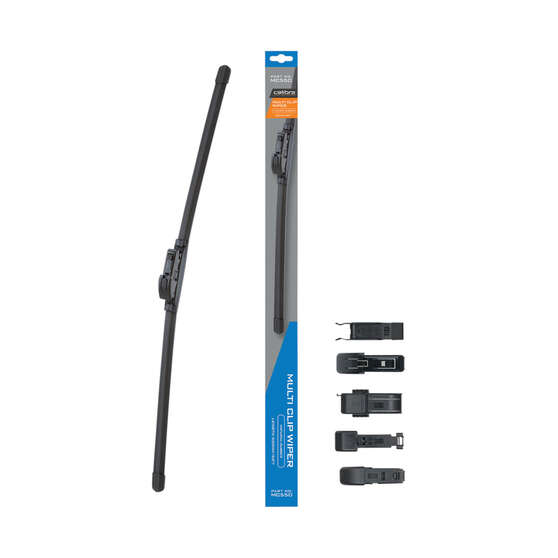 Calibre Multi-Clip Wiper Blade 550mm (22") Single - MC550, , scaau_hi-res