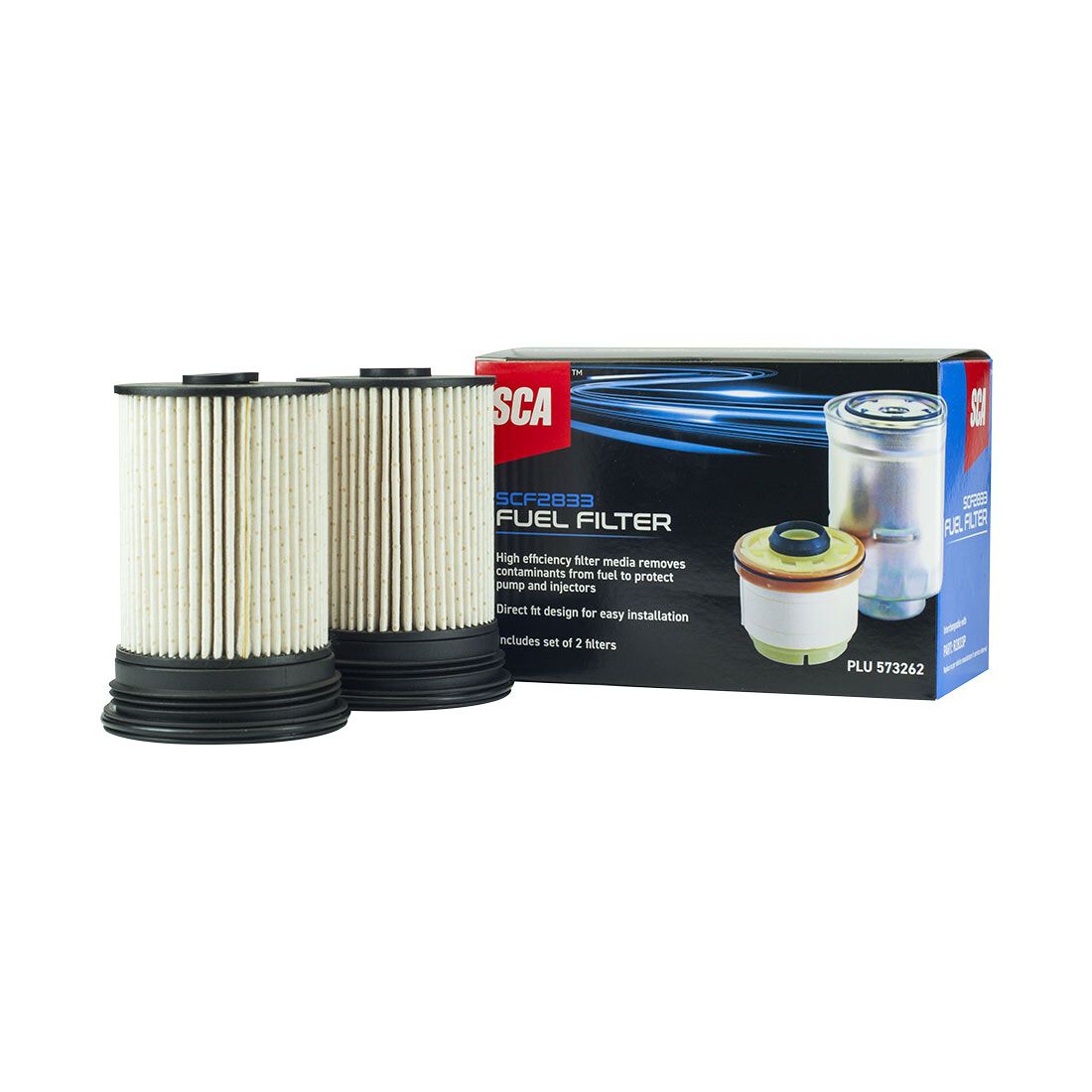SCA Fuel Filter SCF2833 (Interchangeable with R2833P), , scaau_hi-res