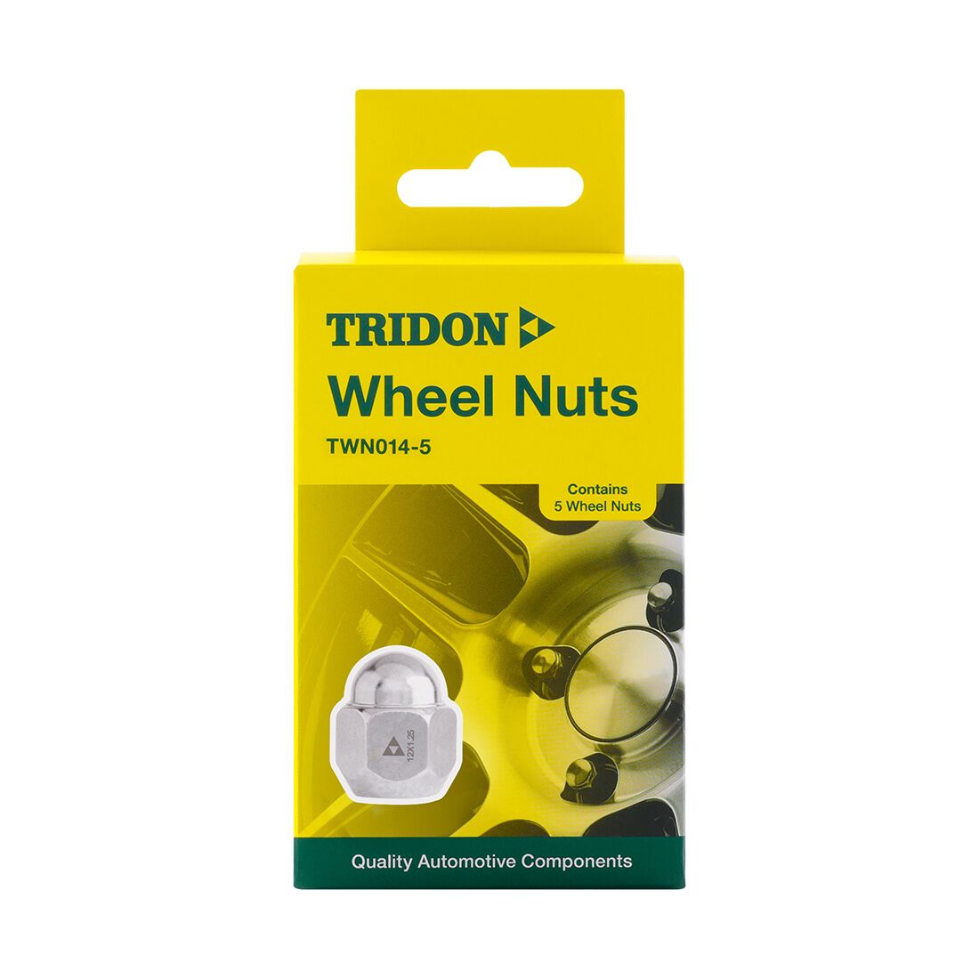 Tridon Wheel Nuts M12x1.25. Tapered Seat. 19mm Hex, , scaau_hi-res