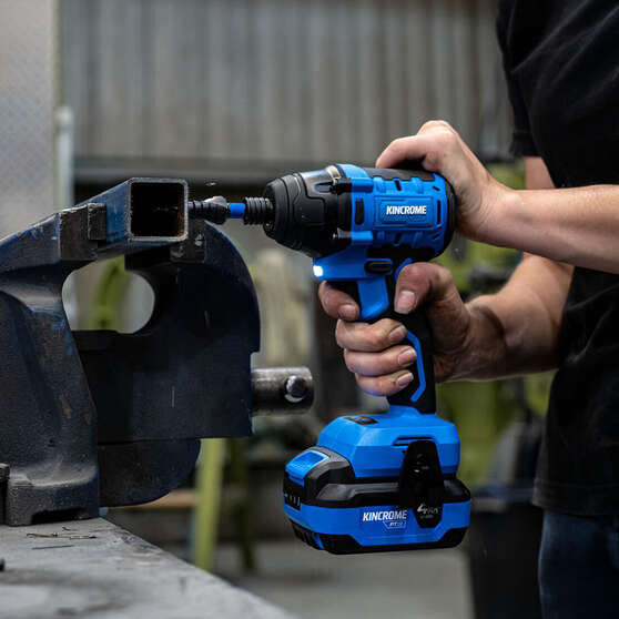 Kincrome PT18 18V 3 Piece Brushless Drill, Driver & Grinder Kit 4.0Ah, , scaau_hi-res