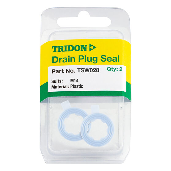 Tridon Oil Drain Plug Washer Pair TSW028, , scaau_hi-res