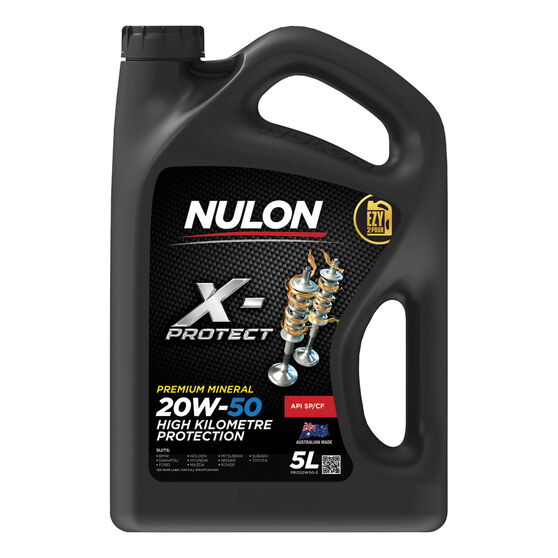 Nulon X-Pro 20W-50 High Kilometre Engine Oil 5 Litre, , scaau_hi-res