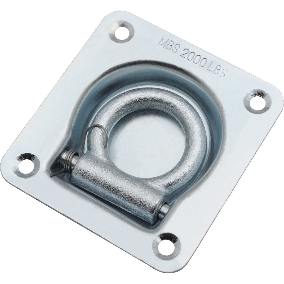 Flush mounted tie down points