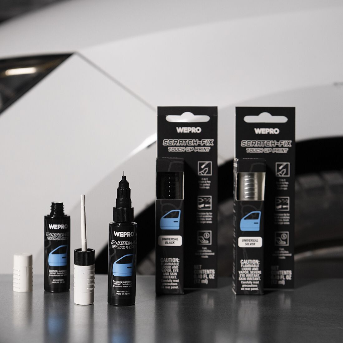 MTN Touch Up Paint Pen Universal Silver, , scaau_hi-res