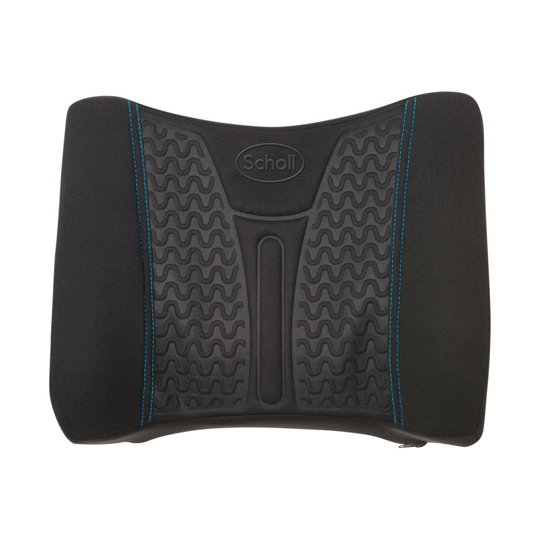 Scholl Infused Gel Memory Foam Black Lumbar Cushion Supercheap Auto