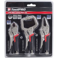 ToolPRO Mini Locking Plier Set - 3 Pieces, , scaau_hi-res