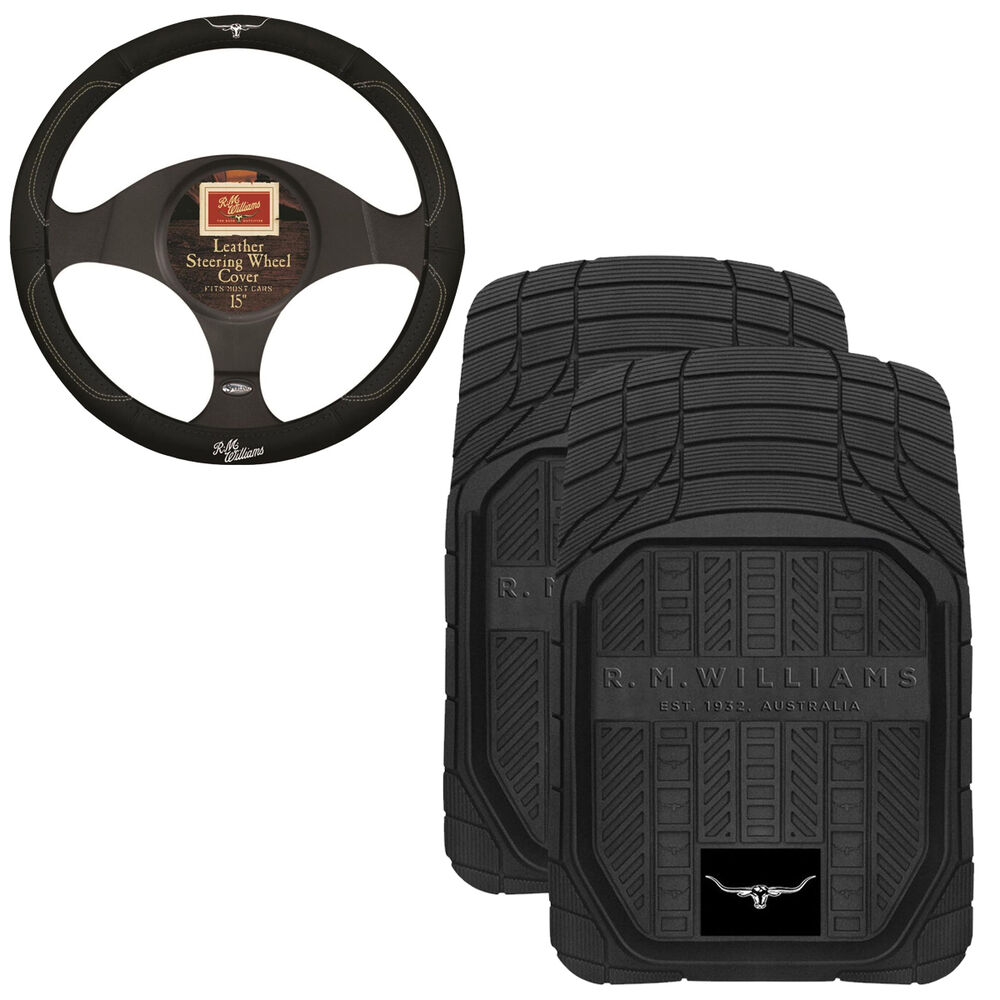 R.M.Williams Rubber Floor Mat Set Supercheap Auto