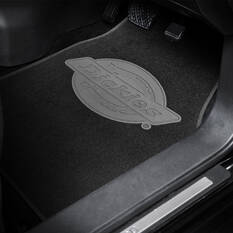 Dickies Carpet OG Logo Floor Mats Black Set Of 4, , scaau_hi-res